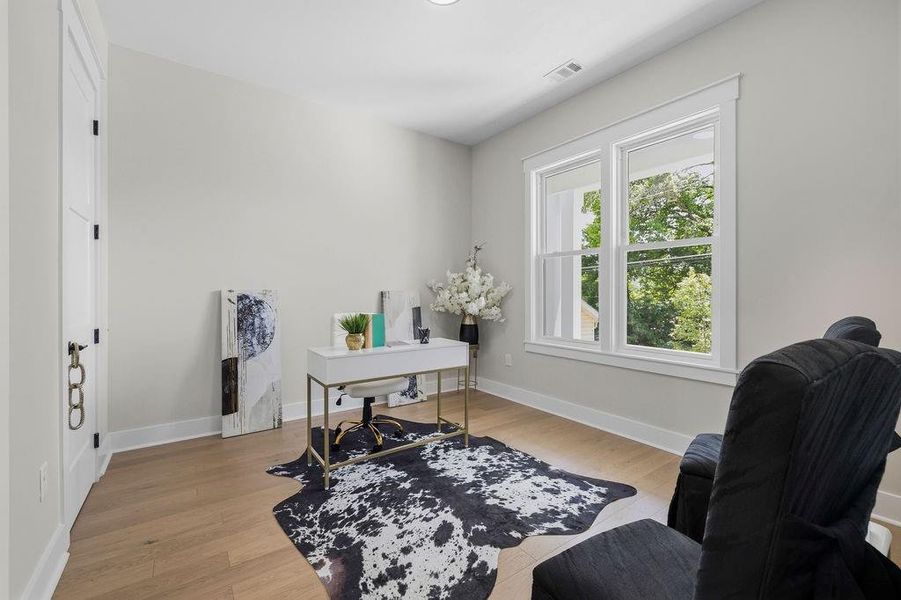 Furnished interior view inside a new home in , Marietta (Image 27).