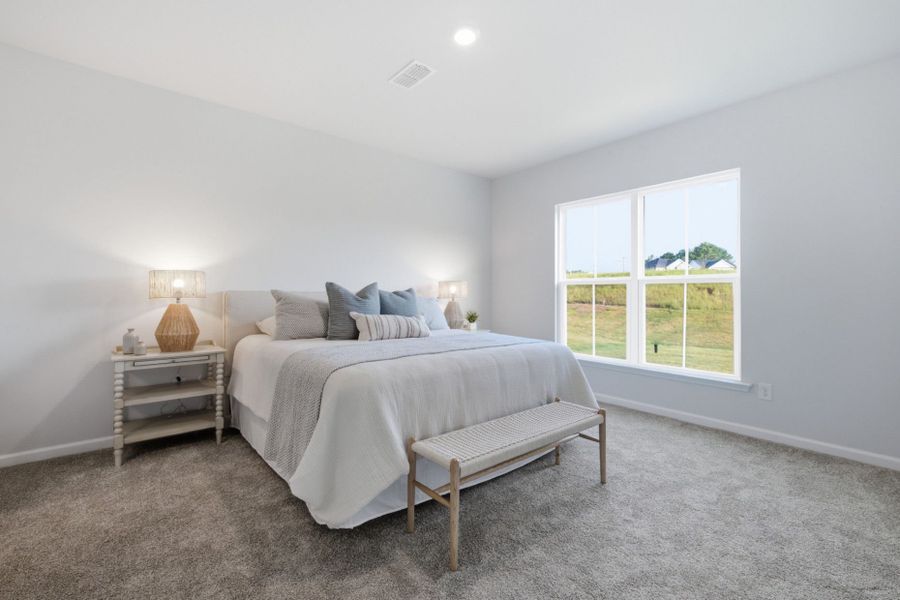 Furnished interior view inside a new home in Providence Oaks, Fuquay Varina (Image 13). Furnished interior view inside a new home in Providence Oaks, Fuquay Varina (Image 13).