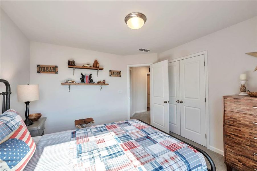 Furnished interior view inside a new home in , Calhoun (Image 18).
