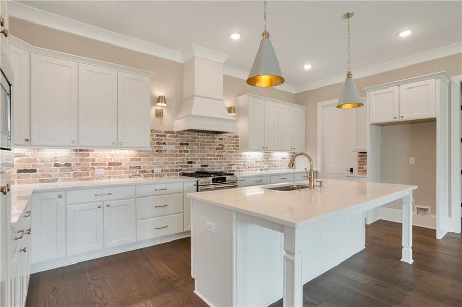 Furnished interior view inside a new home in , Statham (Image 11).