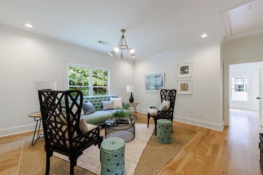 Furnished interior view inside a new home in , Brookhaven (Image 12). Furnished interior view inside a new home in , Brookhaven (Image 12).