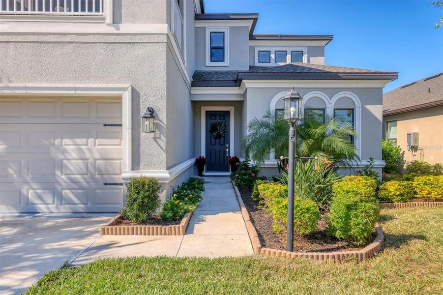 Exterior details and patio area of a home in , Bradenton (Image 1). Exterior details and patio area of a home in , Bradenton (Image 1).