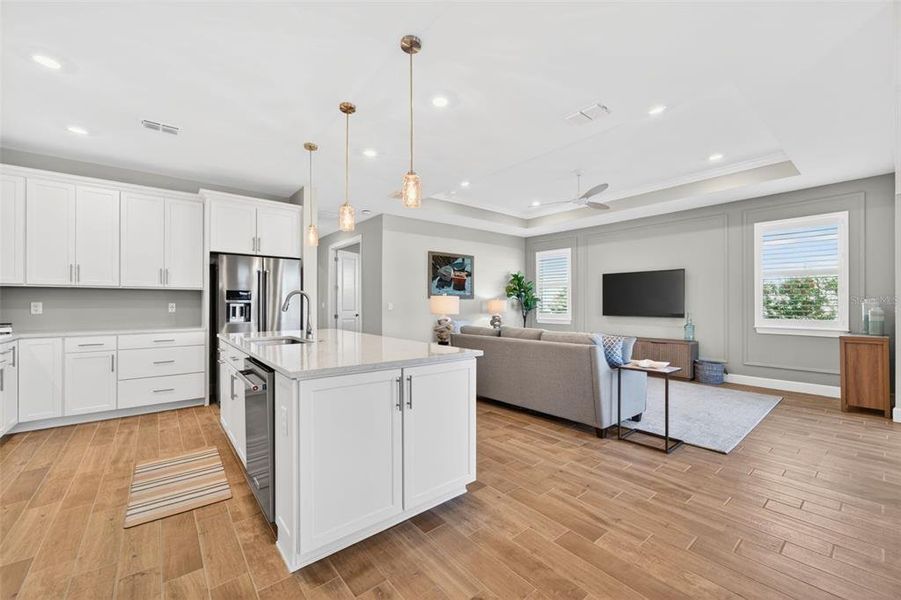 Furnished interior view inside a new home in , Englewood (Image 42).