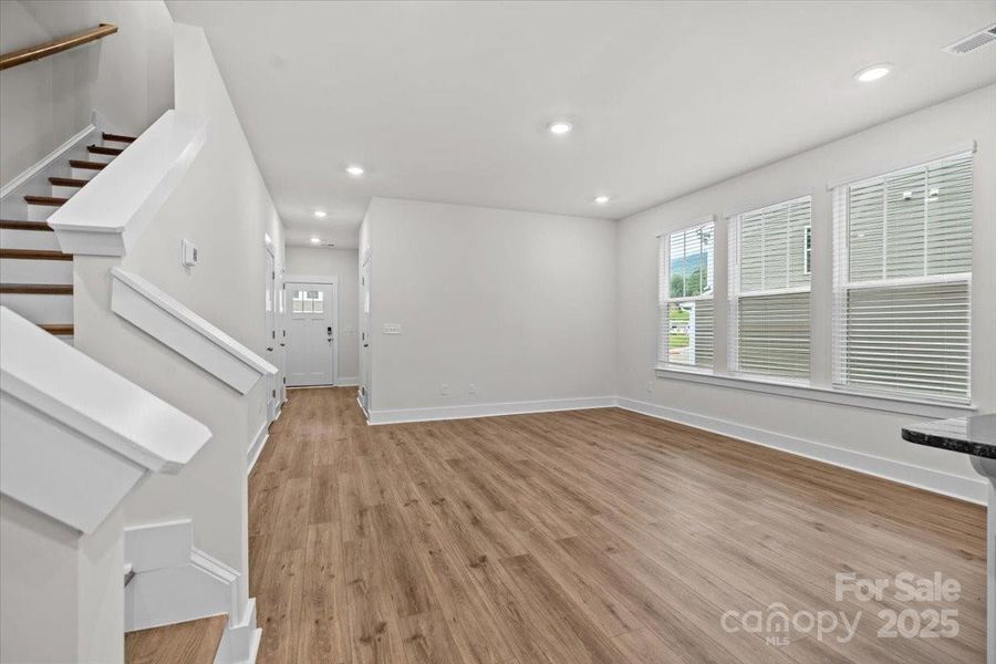 Spacious, unfurnished interior of a new home in Clayton Crossing, Arden (Image 27). Spacious, unfurnished interior of a new home in Clayton Crossing, Arden (Image 27).