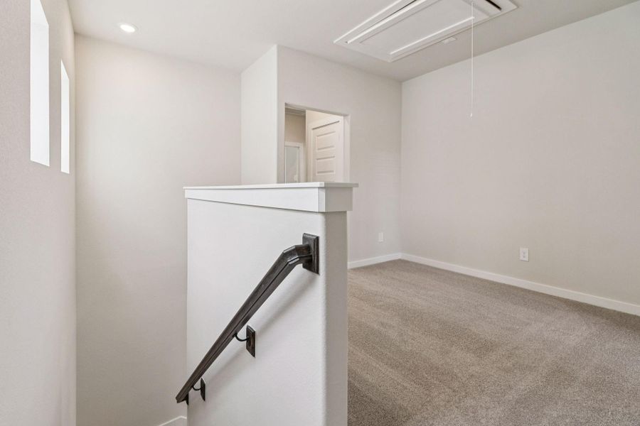 Photo is not of the actual home, but is an inspirational photo of builder’s model home and may depict options, furnishings, and/or decorator features that are not included