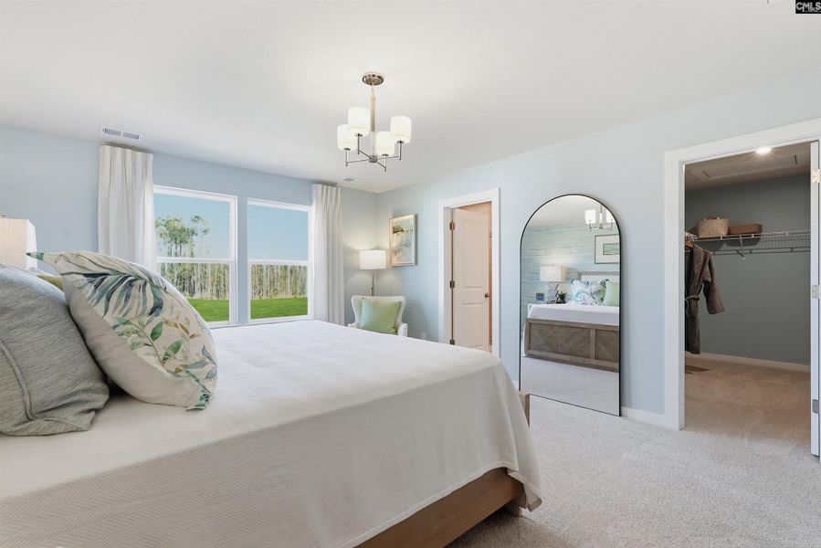 Furnished interior view inside a new home in Boykin Hills, Chapin (Image 25).