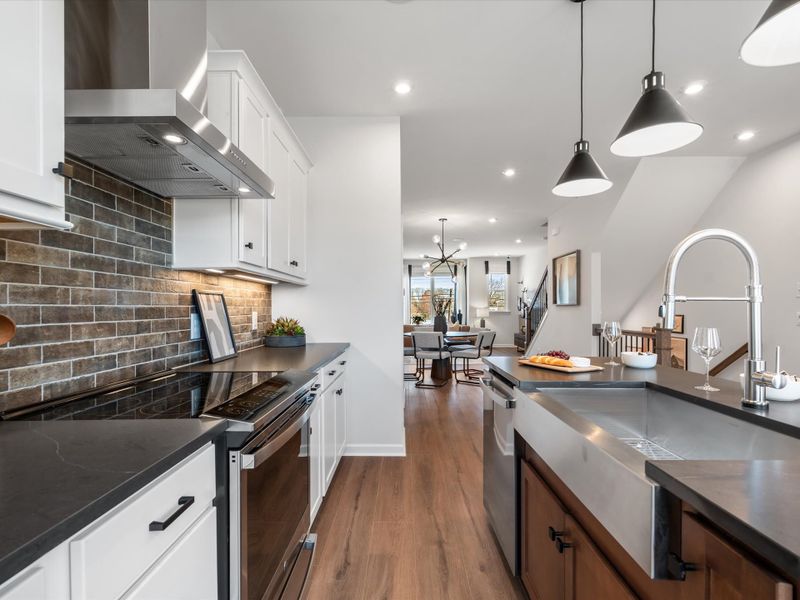 Furnished interior view inside a new home in Southmont, Charlotte (Image 13).