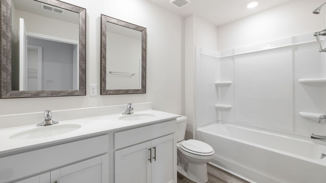 Furnished interior view inside a new home in Durbin Meadows, Fountain Inn (Image 9).
