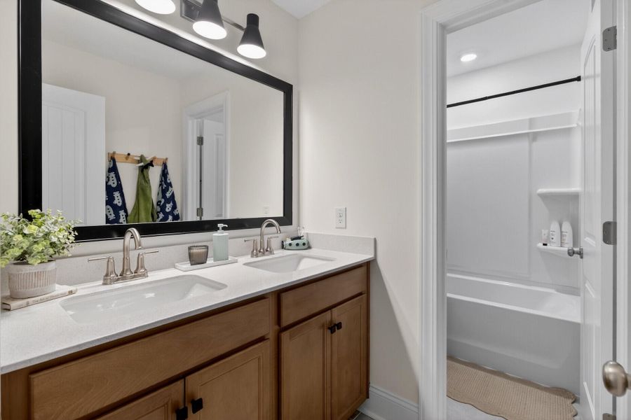 Furnished interior view inside a new home in , Summerville (Image 49).