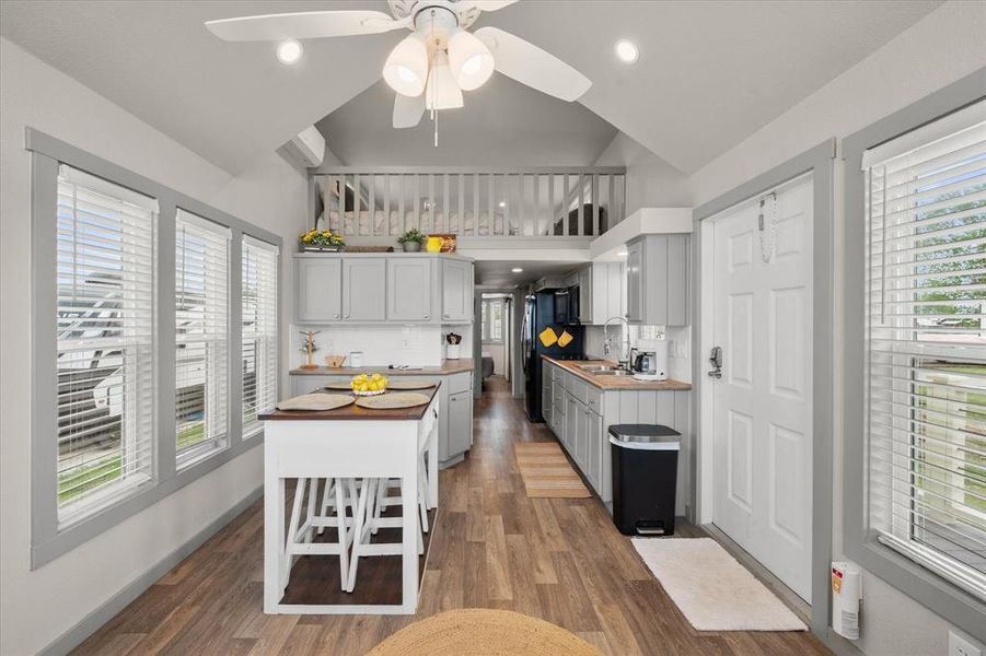 Furnished interior view inside a new home in , Kerens (Image 13).
