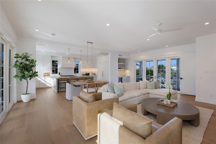 Furnished interior view inside a new home in , Anna Maria (Image 18).