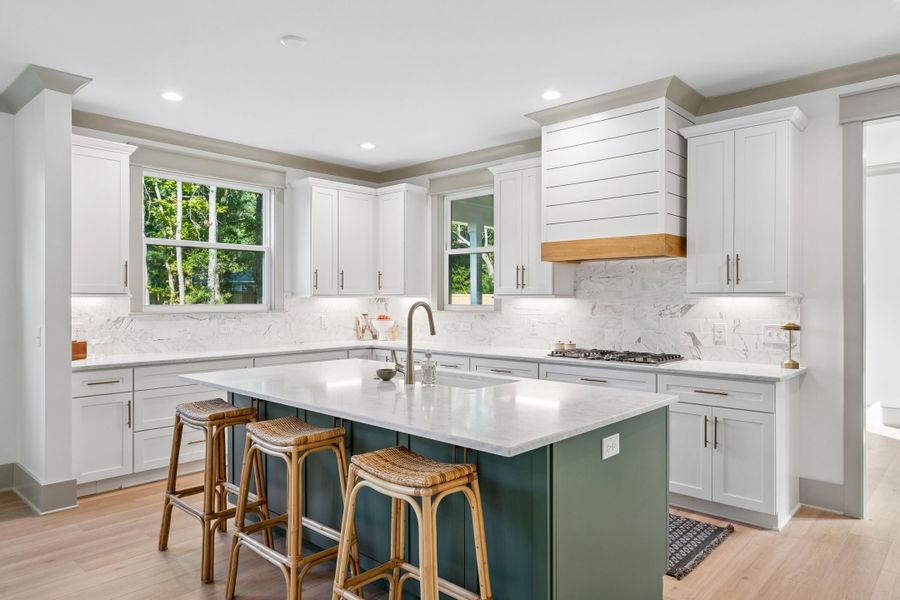 Furnished interior view inside a new home in , Johns Island (Image 18).