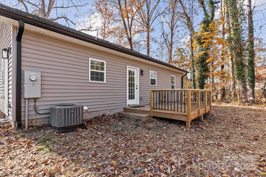 Exterior details and patio area of a home in , High Point (Image 3).