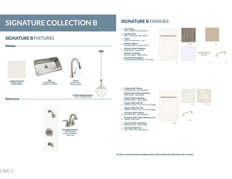 Signature B Signature B