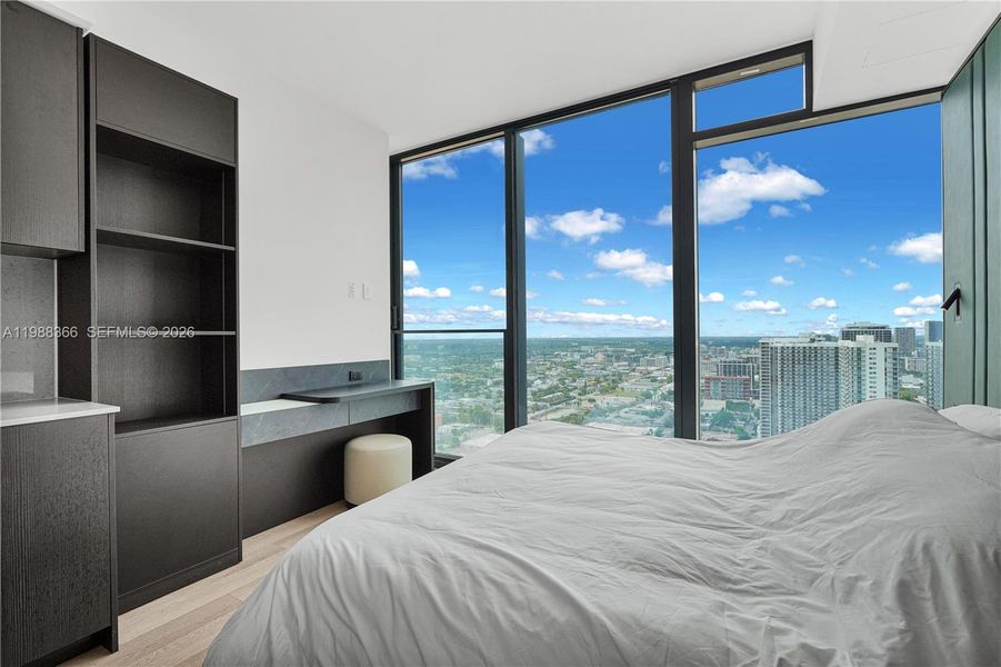 Furnished interior view inside a new home in , Miami (Image 6).