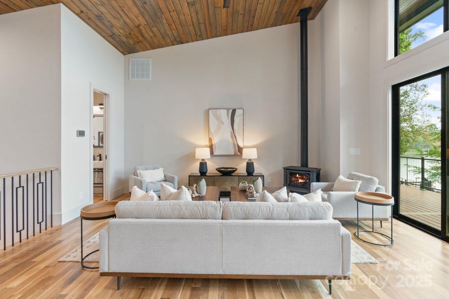 Furnished interior view inside a new home in , Sherrills Ford (Image 11). Furnished interior view inside a new home in , Sherrills Ford (Image 11).