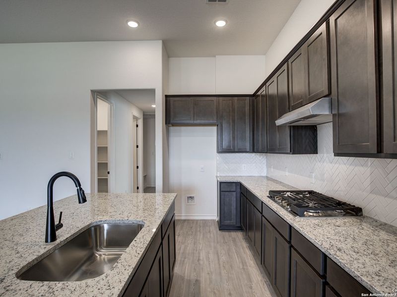 Furnished interior view inside a new home in The Reserve at Potranco Oaks, Castroville (Image 9).
