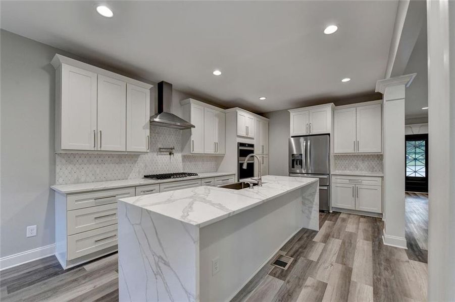 Furnished interior view inside a new home in , Lilburn (Image 34).