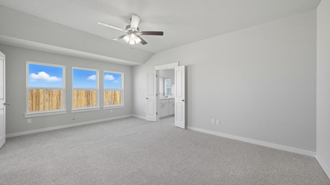 Furnished interior view inside a new home in Hunters Glen, Jarrell (Image 7).