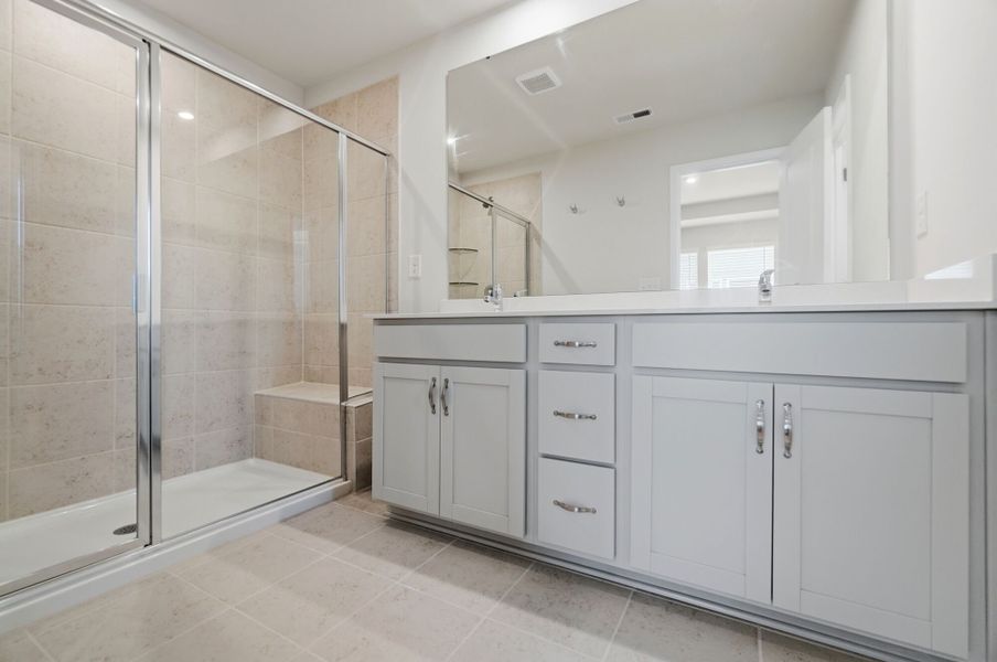 Furnished interior view inside a new home in Stonesummit at Reedy Creek, Charlotte (Image 9).