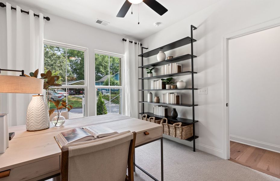 Furnished interior view inside a new home in Skyline, Nashville (Image 29).