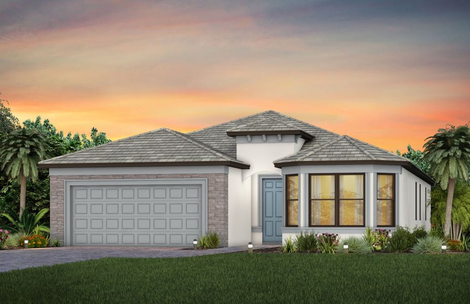 Exterior FM3 with optional stone