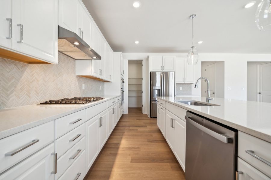 Furnished interior view inside a new home in The Coves on Lake Wylie, Charlotte (Image 6).