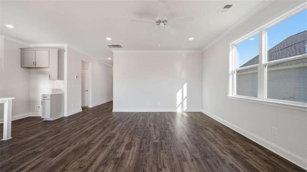 Spacious, unfurnished interior of a new home in Oak Ridge Meadows - Active Adult, Locust Grove (Image 22). Spacious, unfurnished interior of a new home in Oak Ridge Meadows - Active Adult, Locust Grove (Image 22).