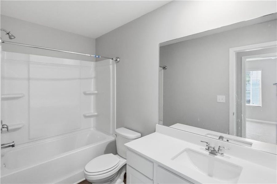 Furnished interior view inside a new home in , Atlanta (Image 5).
