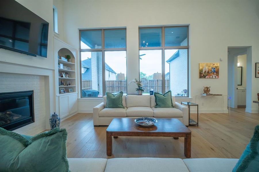 Furnished interior view inside a new home in The Homestead - 62', Rockwall (Image 6). Furnished interior view inside a new home in The Homestead - 62', Rockwall (Image 6).