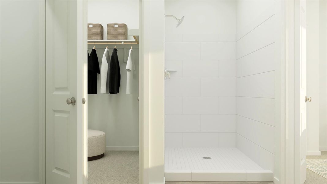 Furnished interior view inside a new home in Meadowlark Preserve: Lonestar Collection, Pflugerville (Image 19). Furnished interior view inside a new home in Meadowlark Preserve: Lonestar Collection, Pflugerville (Image 19).