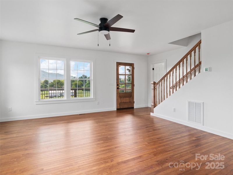 Spacious, unfurnished interior of a new home in , Waynesville (Image 24).
