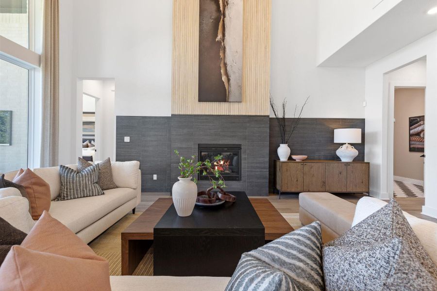 Stunning Fireplace detail in Family Room Stunning Fireplace detail in Family Room