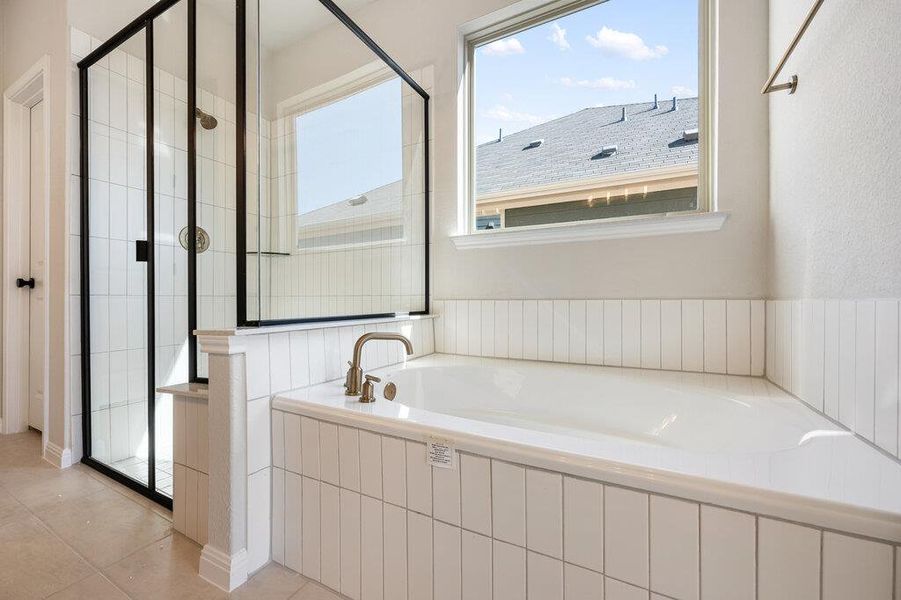 Furnished interior view inside a new home in Willow Springs, Buda (Image 16).