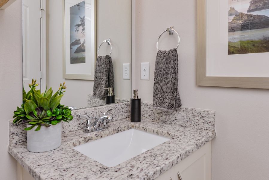 Close-up of interior finishes inside a home in Edgewater, Bryan (Image 21).