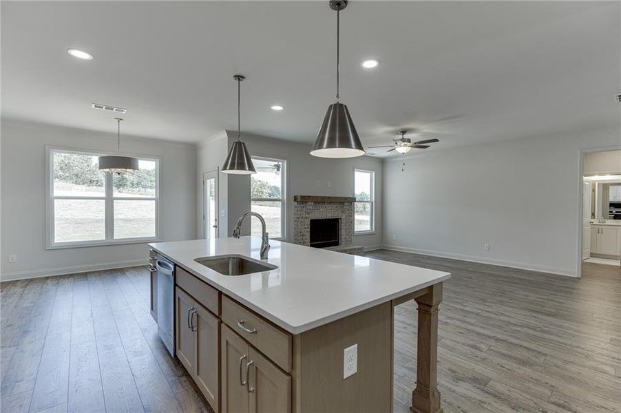 Furnished interior view inside a new home in , Jefferson (Image 9).