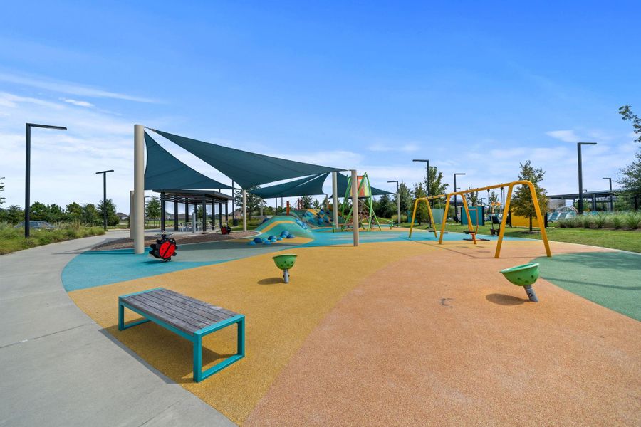 Front exterior of a new home in , Cypress, TX, highlighting curb appeal (Image 21).