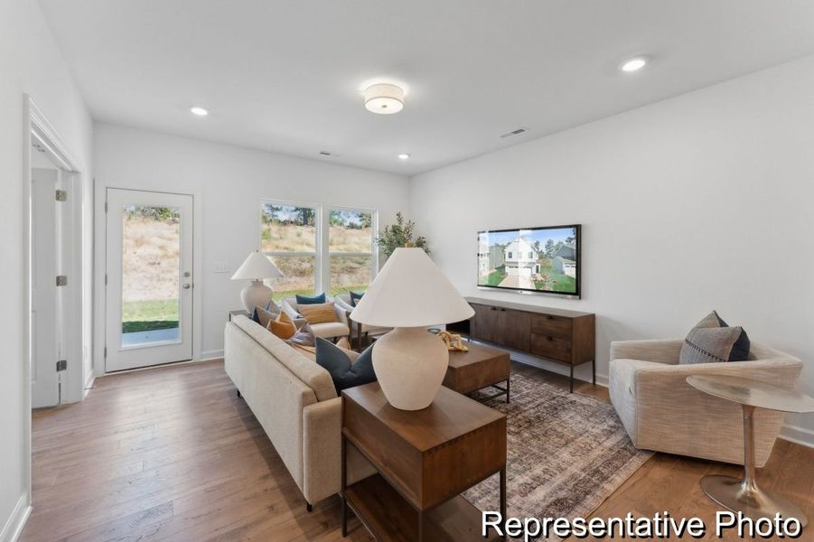 Furnished interior view inside a new home in Shay Crossing, Salisbury (Image 6).