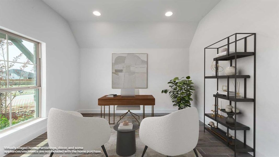 Furnished interior view inside a new home in Hillstead 50', Lavon (Image 12).