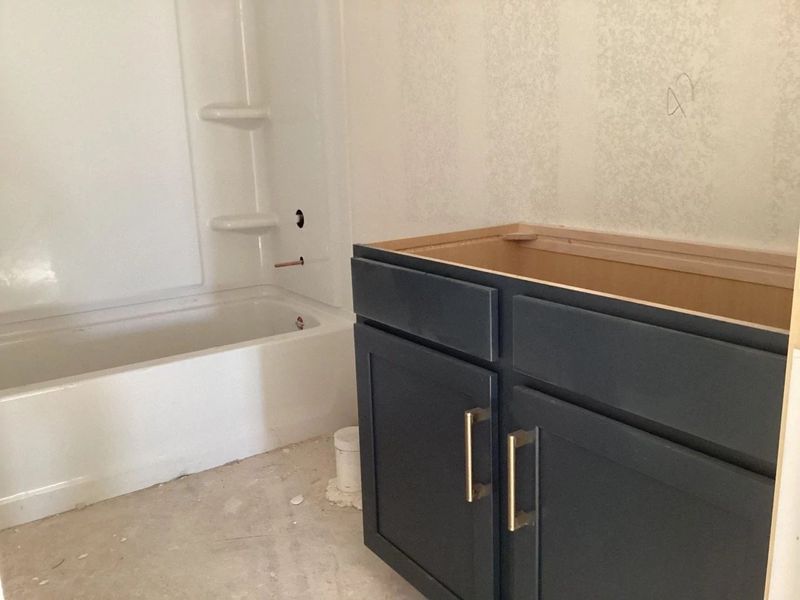 In-progress construction of a new home in Lariat, Liberty Hill, TX (Image 17).