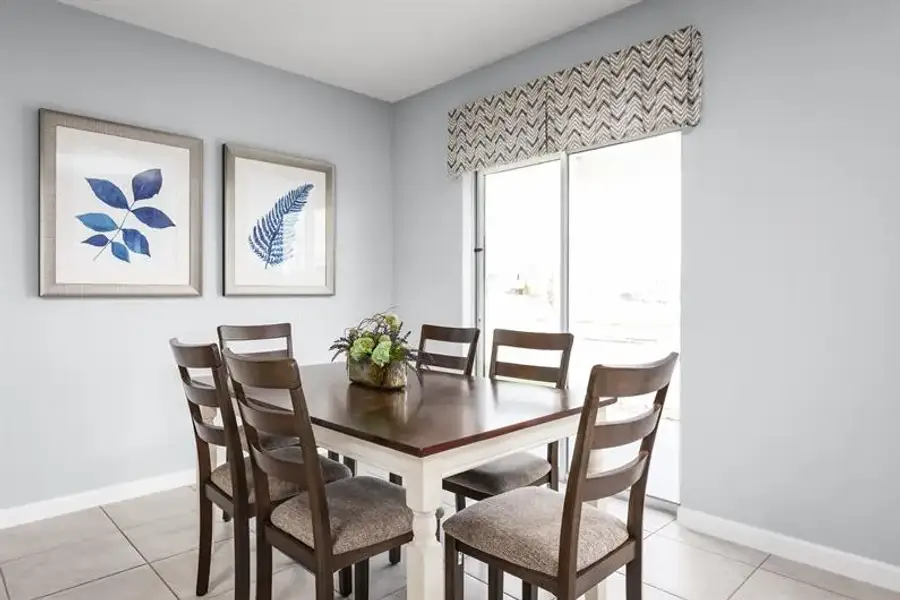 Furnished interior view inside a new home in Central Parc, North Port (Image 9).