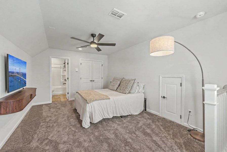 Furnished interior view inside a new home in , Summerville (Image 50). Furnished interior view inside a new home in , Summerville (Image 50).
