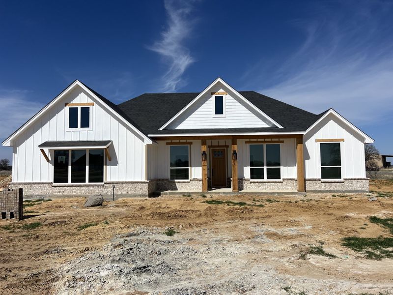 In-progress construction of a new home in Zion Valley, Poolville, TX (Image 13). In-progress construction of a new home in Zion Valley, Poolville, TX (Image 13).