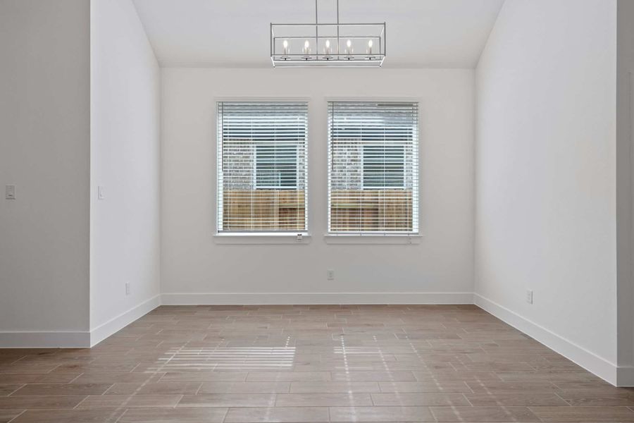 Spacious, unfurnished interior of a new home in Meridiana, Manvel (Image 24).