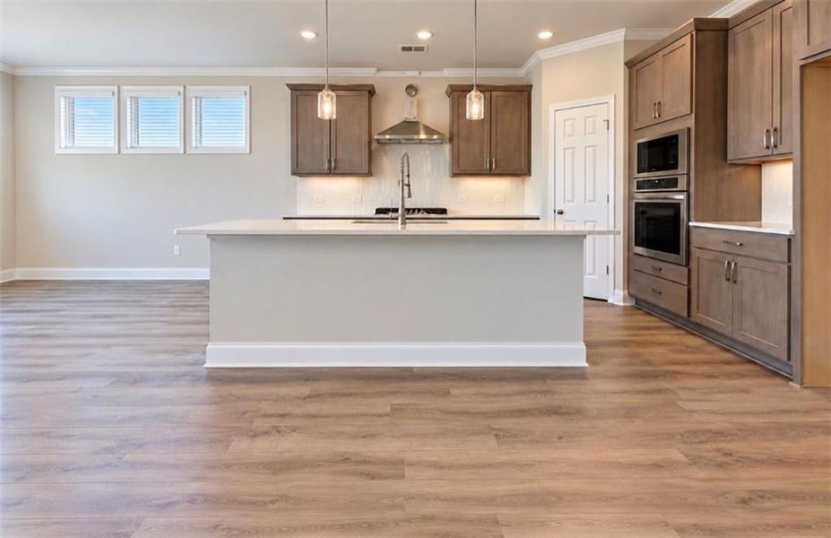 Furnished interior view inside a new home in Wehunt Meadows, Hoschton (Image 7).