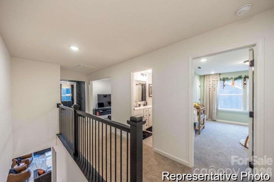 Furnished interior view inside a new home in Huntington Hills, Lincolnton (Image 11).