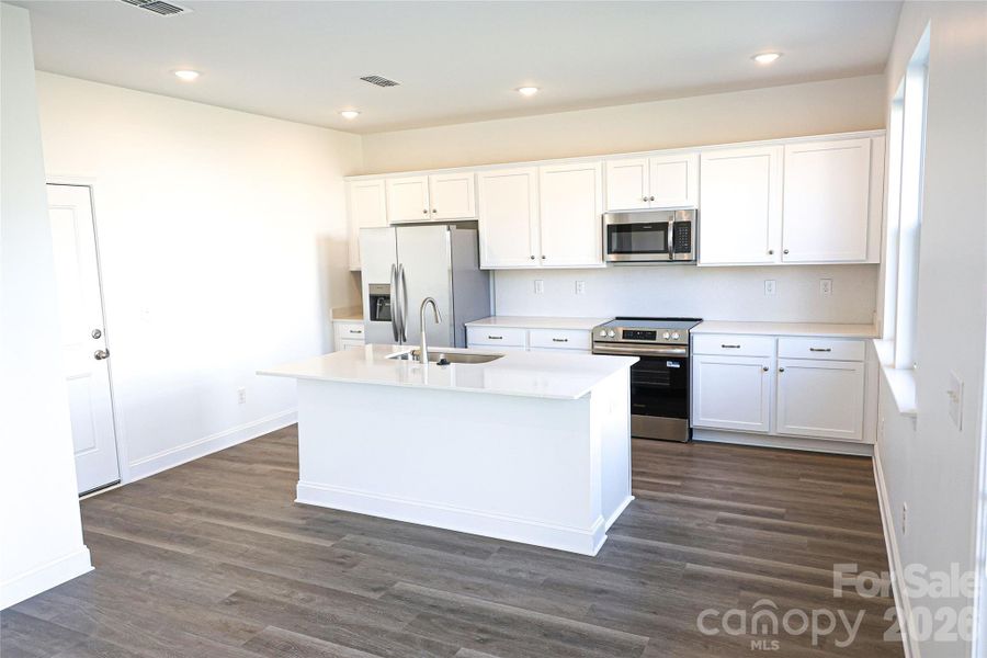 Furnished interior view inside a new home in , Denver (Image 6).