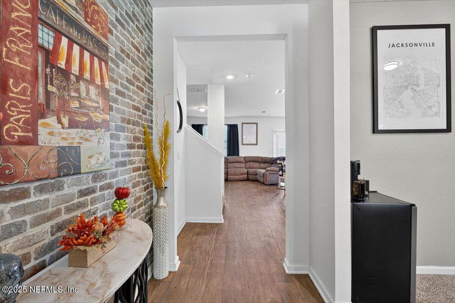 Furnished interior view inside a new home in River Glen Express, Yulee (Image 9).