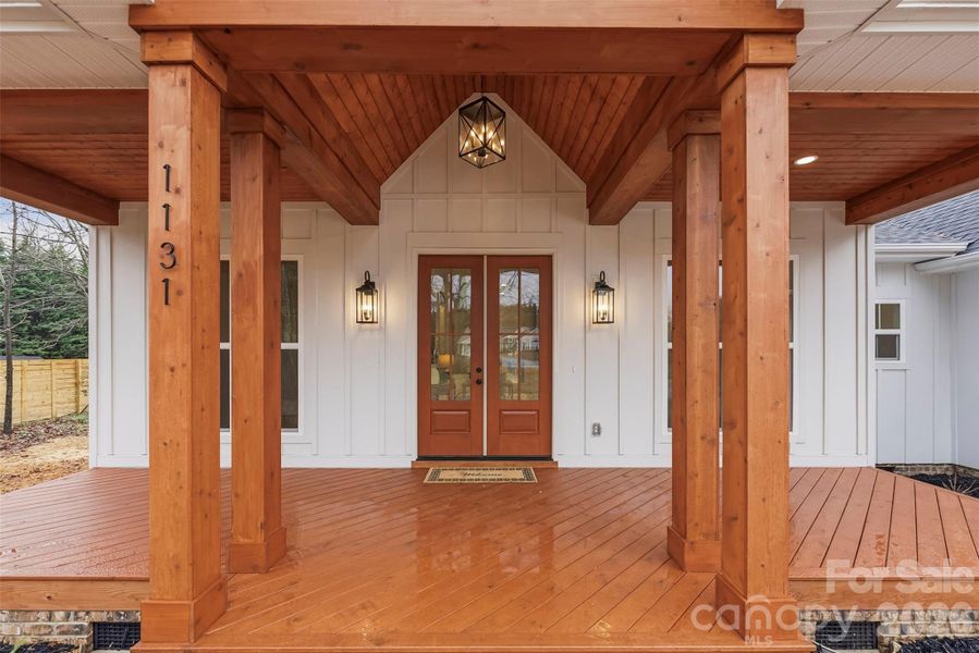 Exterior details and patio area of a home in , Bessemer City (Image 26).