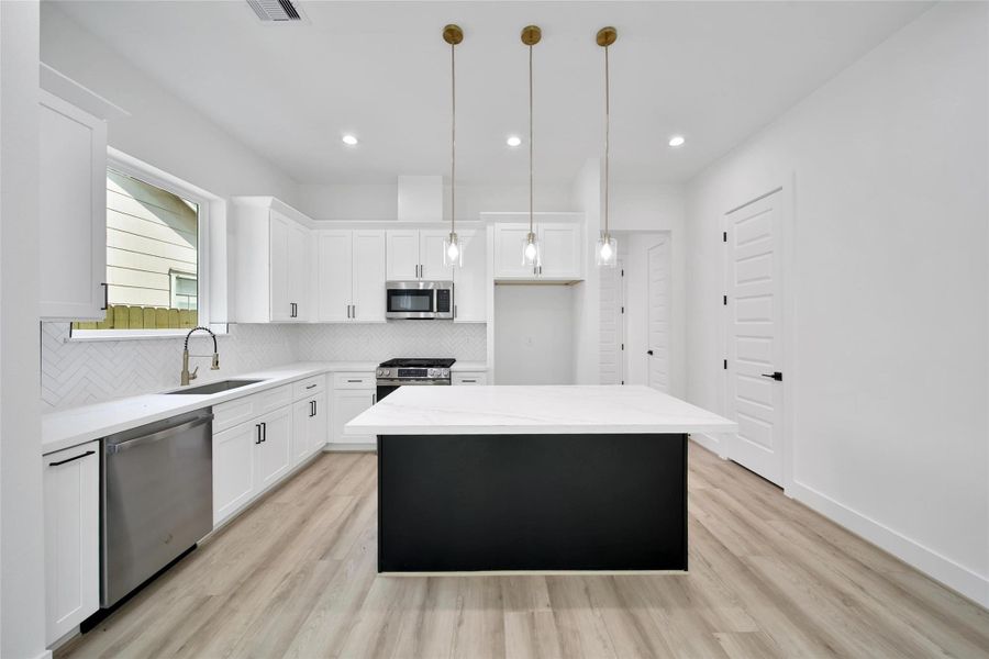 Furnished interior view inside a new home in , Houston (Image 6). Furnished interior view inside a new home in , Houston (Image 6).